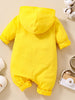 Baby LITTLE BOSS Graphic Hooded Jumpsuit
